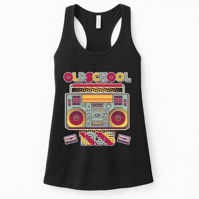 Oldschool Boombox 1935 90th Birthday Womens Tank Top