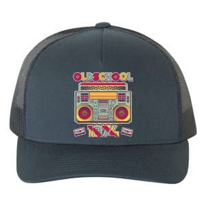 Oldschool Boombox 1974 50th Birthday Yupoong Adult 5-Panel Trucker Hat