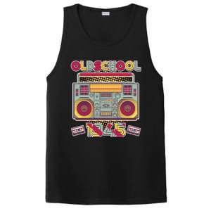 Oldschool Boombox 1945 80th Birthday PosiCharge Competitor Tank