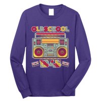 Oldschool Boombox 1945 80th Birthday Long Sleeve Shirt