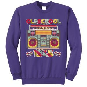 Oldschool Boombox 1945 80th Birthday Sweatshirt