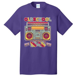 Oldschool Boombox 1945 80th Birthday Tall T-Shirt