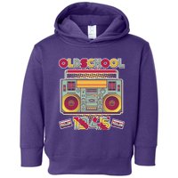 Oldschool Boombox 1945 80th Birthday Toddler Hoodie