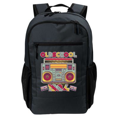 Oldschool Boombox 1984 40th Birthday Daily Commute Backpack