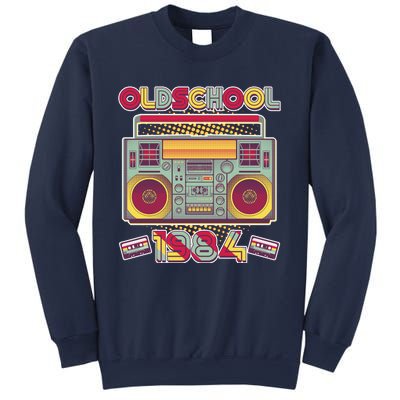 Oldschool Boombox 1984 40th Birthday Sweatshirt