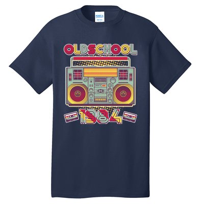 Oldschool Boombox 1984 40th Birthday Tall T-Shirt