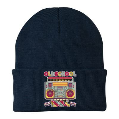 Oldschool Boombox 1984 40th Birthday Knit Cap Winter Beanie