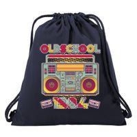 Oldschool Boombox 1984 40th Birthday Drawstring Bag