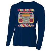 Oldschool Boombox 1984 40th Birthday Cooling Performance Long Sleeve Crew