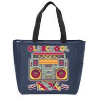 Oldschool Boombox 1984 40th Birthday Zip Tote Bag