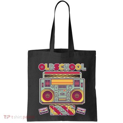 Oldschool Boombox 1955 70th Birthday Bag