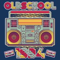 Oldschool Boombox 1994 30th Birthday Ladies Essential Flowy Tank