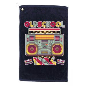 Oldschool Boombox 1994 30th Birthday Platinum Collection Golf Towel