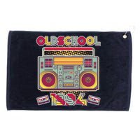 Oldschool Boombox 1994 30th Birthday Grommeted Golf Towel