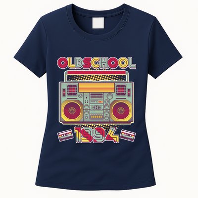 Oldschool Boombox 1994 30th Birthday Womens T-Shirt