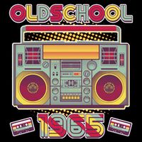 Oldschool Boombox 1965 60th Birthday Kids Sweatshirt