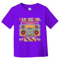 Oldschool Boombox 1985 40th Birthday Toddler T-Shirt
