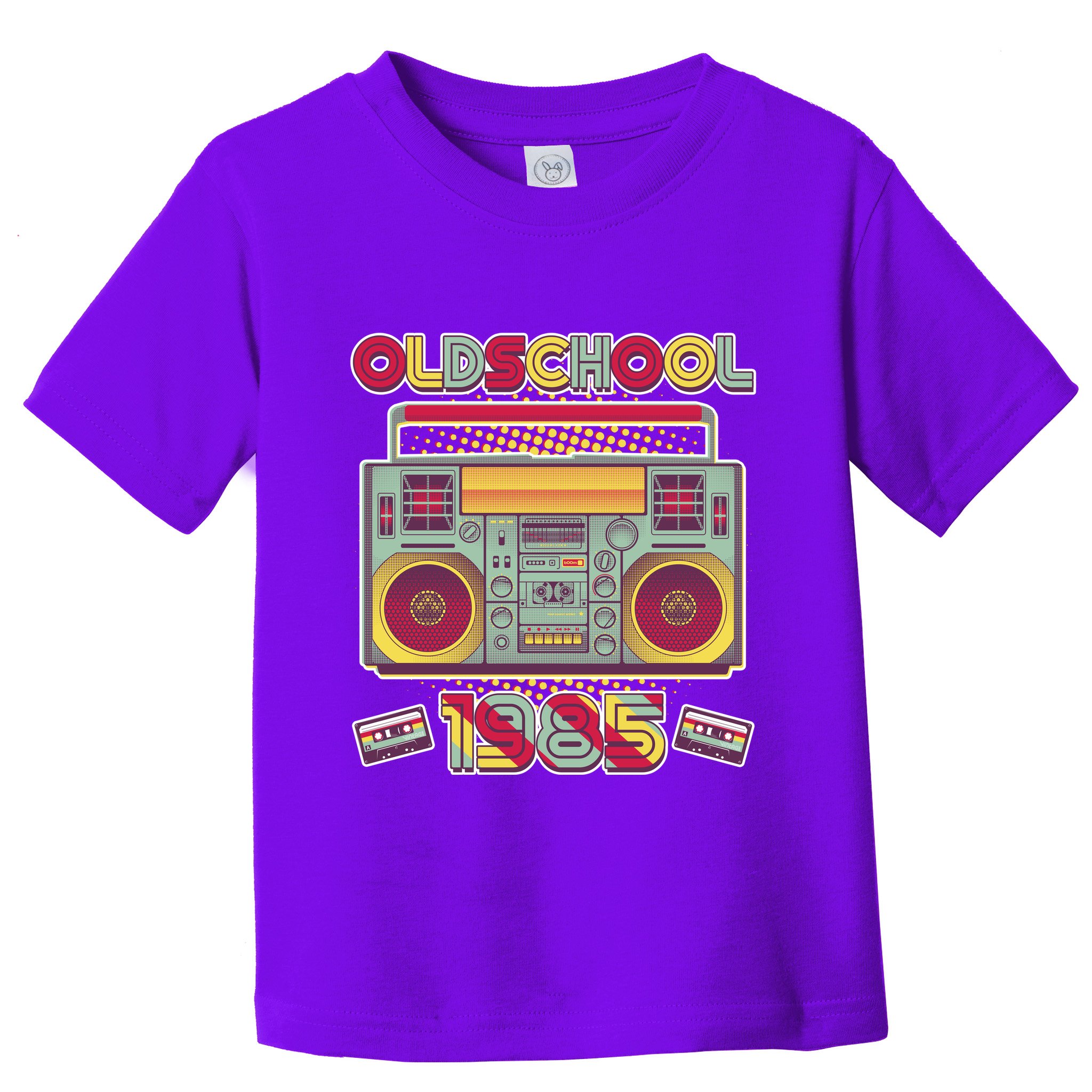Oldschool Boombox 1985 40th Birthday Toddler T-Shirt