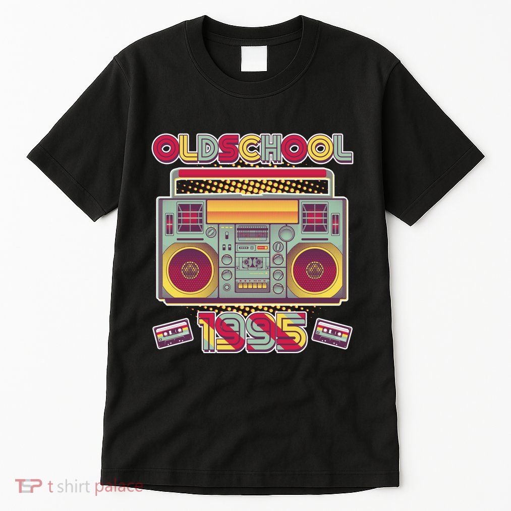 Oldschool Boombox 1995 30th Birthday Tall T-Shirt