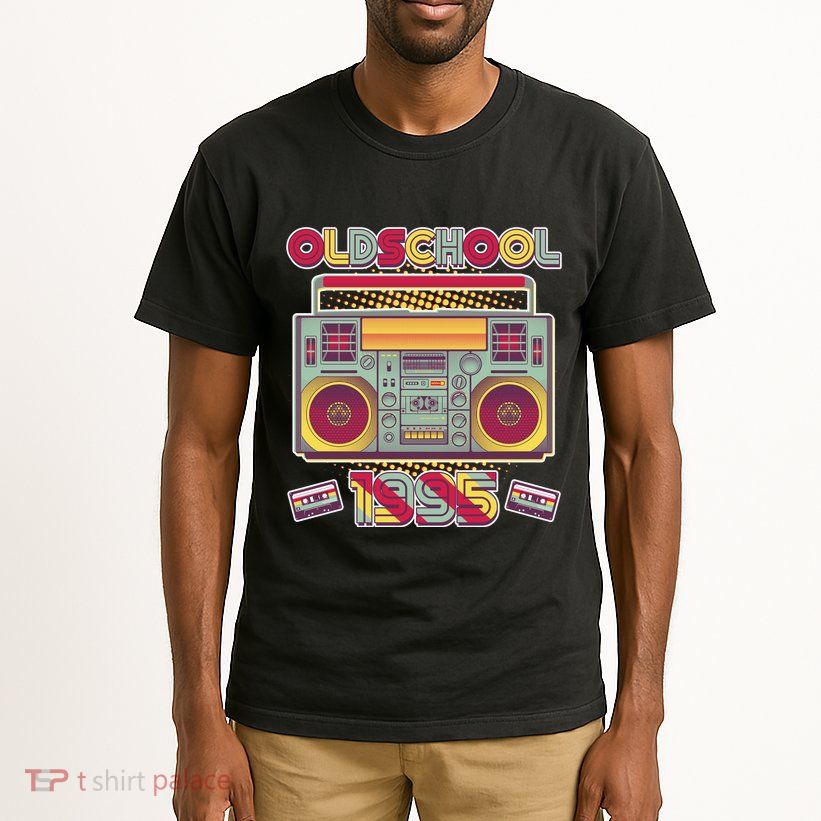 Oldschool Boombox 1995 30th Birthday Tall T-Shirt