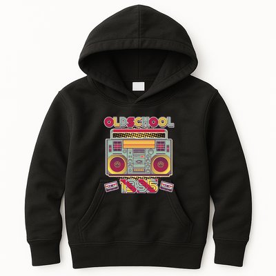 Oldschool Boombox 1995 30th Birthday Kids Hoodie