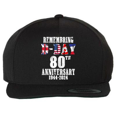 Omaha Beach 1944 Dday 2024 80th Anniversary Normandy Wool Snapback Cap