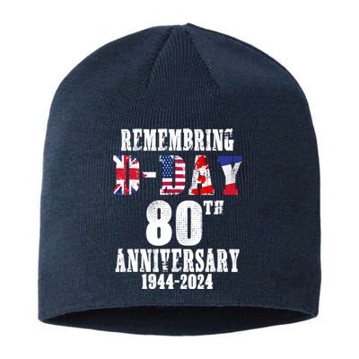 Omaha Beach 1944 Dday 2024 80th Anniversary Normandy Sustainable Beanie