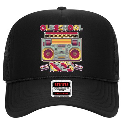 Oldschool Boombox 1923 100th Birthday Trucker Hat