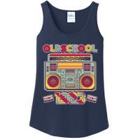 Oldschool Boombox 1923 100th Birthday Ladies Essential Tank