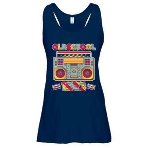 Oldschool Boombox 1923 100th Birthday Ladies Essential Flowy Tank