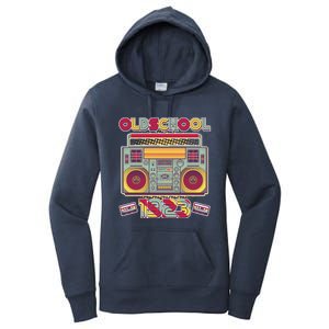 Oldschool Boombox 1923 100th Birthday Women's Pullover Hoodie