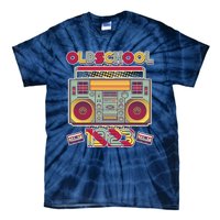 Oldschool Boombox 1923 100th Birthday Tie-Dye T-Shirt