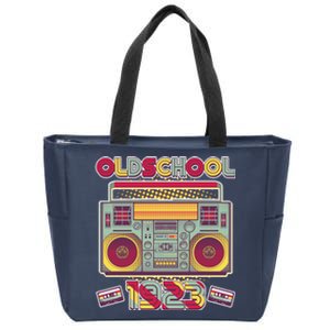 Oldschool Boombox 1923 100th Birthday Zip Tote Bag