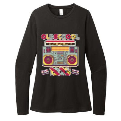 Oldschool Boombox 1933 90th Birthday Womens CVC Long Sleeve Shirt