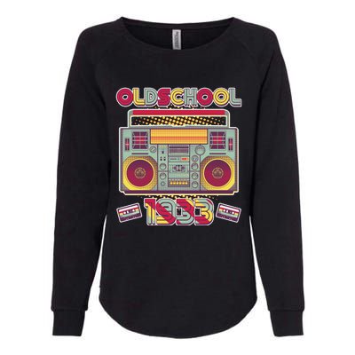 Oldschool Boombox 1933 90th Birthday Womens California Wash Sweatshirt