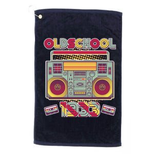 Oldschool Boombox 1933 90th Birthday Platinum Collection Golf Towel