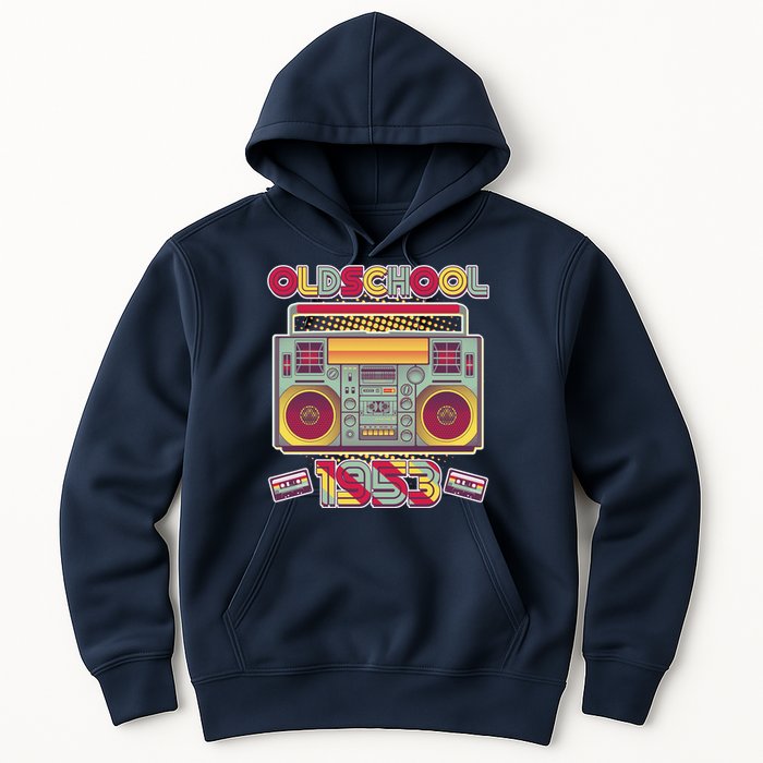 Oldschool Boombox 1953 70th Birthday Hoodie