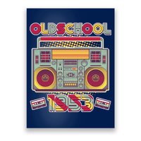 Oldschool Boombox 1953 70th Birthday Poster