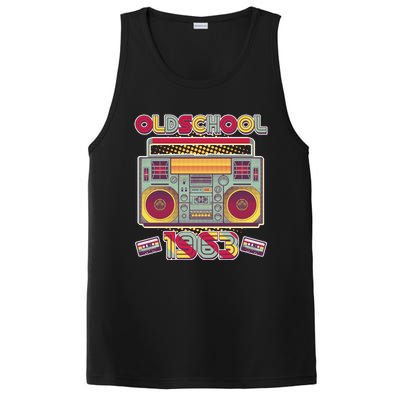 Oldschool Boombox 1963 60th Birthday PosiCharge Competitor Tank