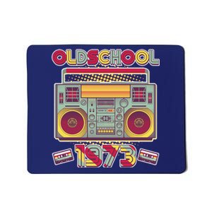 Oldschool Boombox 1973 50th Birthday Mousepad