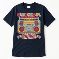 Oldschool Boombox 1983 40th Birthday Tall T-Shirt