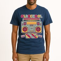 Oldschool Boombox 1983 40th Birthday Tall T-Shirt