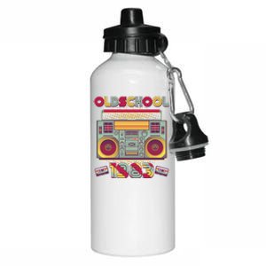 Oldschool Boombox 1983 40th Birthday Aluminum Water Bottle