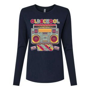 Oldschool Boombox 1993 30th Birthday Womens Cotton Relaxed Long Sleeve T-Shirt