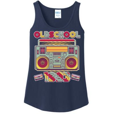 Oldschool Boombox 1993 30th Birthday Ladies Essential Tank