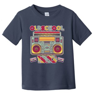 Oldschool Boombox 1993 30th Birthday Toddler T-Shirt