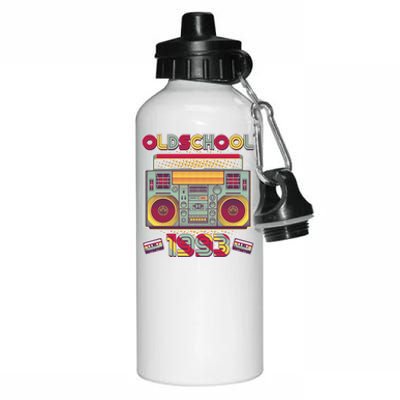 Oldschool Boombox 1993 30th Birthday Aluminum Water Bottle 