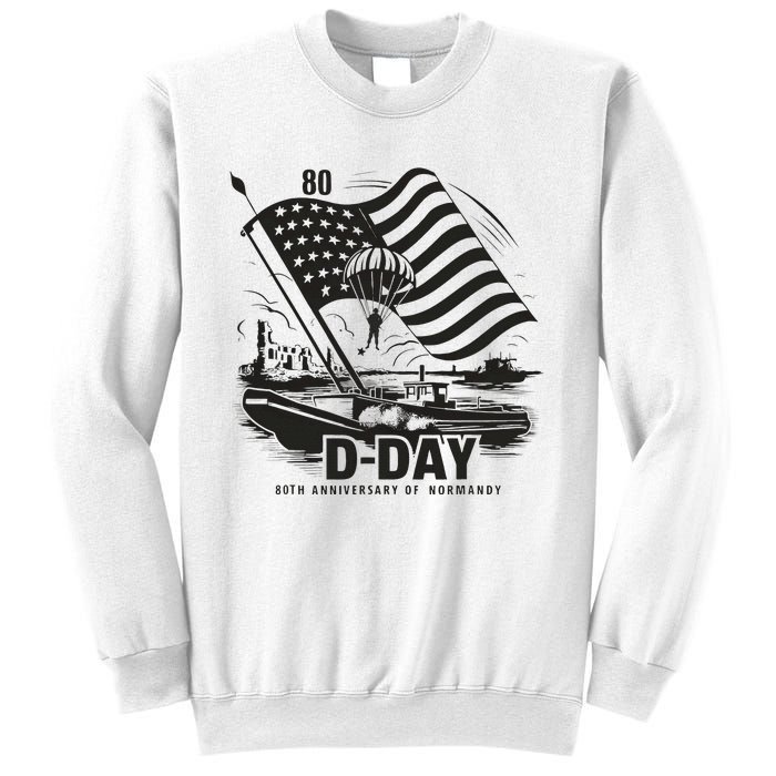 Omaha Beach 1944 Dday 2024 80th Anniversary Normandy Sweatshirt