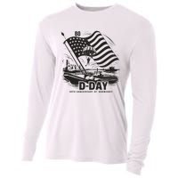 Omaha Beach 1944 Dday 2024 80th Anniversary Normandy Cooling Performance Long Sleeve Crew