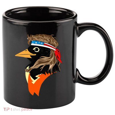 Oriole Bird American Hero Funny Trendy 11oz C Handle Ceramic Mug